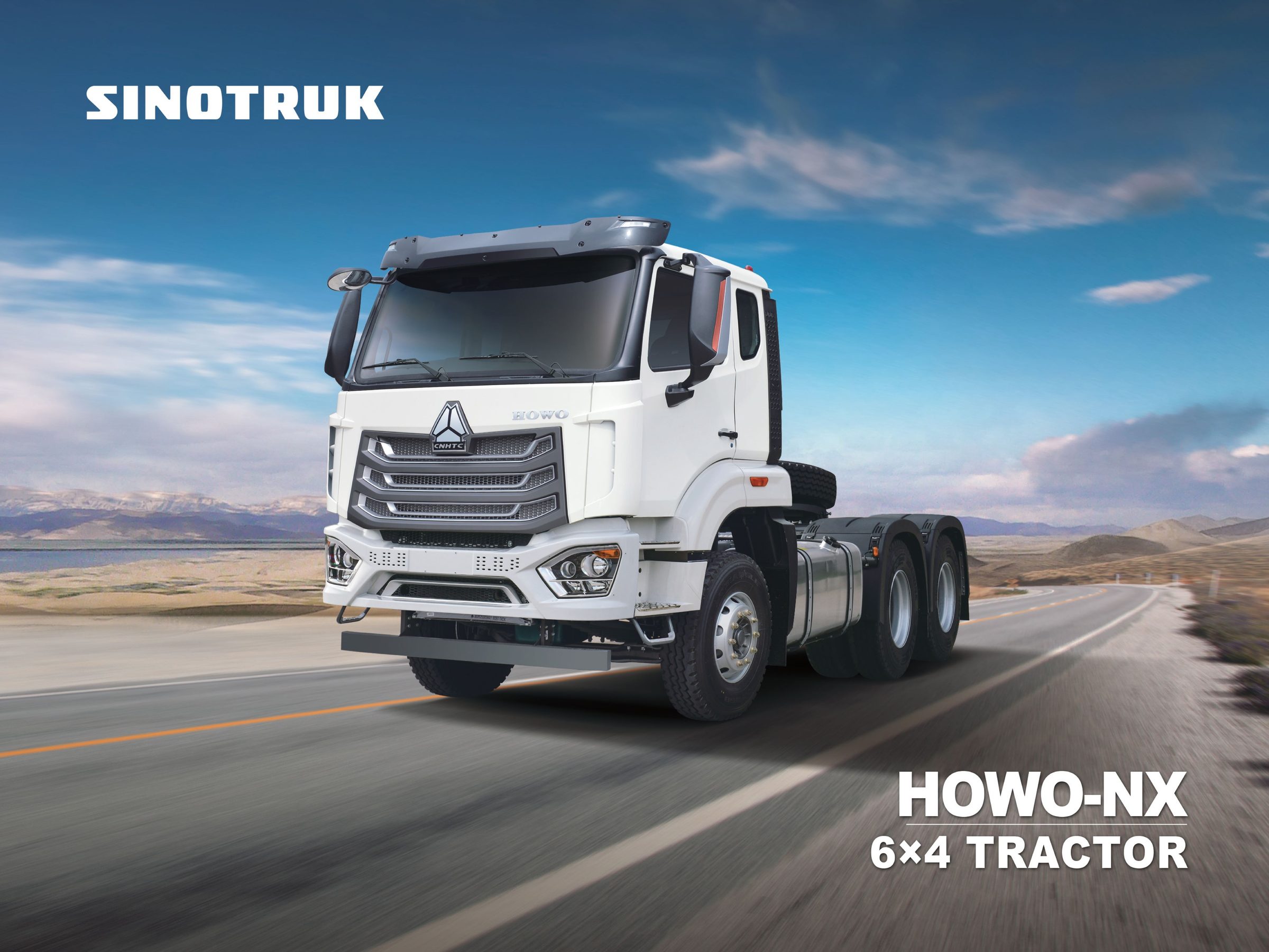 HOWO-NX 6x4 tractor head by Sinotruk, available from ANAMMCO Nigeria