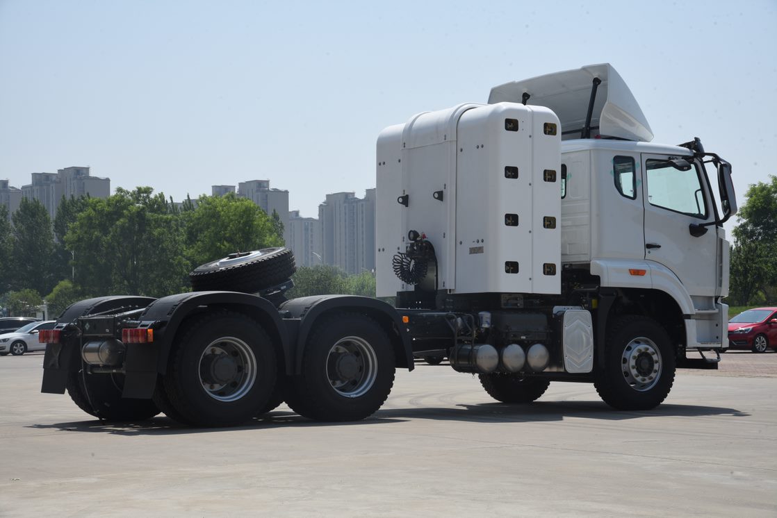 HOWO 6x4 CNG tractor with 2080L gas system, available from ANAMMCO Nigeria